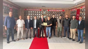Hayrettin Buğra Güzel’e Kars Şehit ve Gaziler Derneği’nden teşekkür ve iyi dilekler