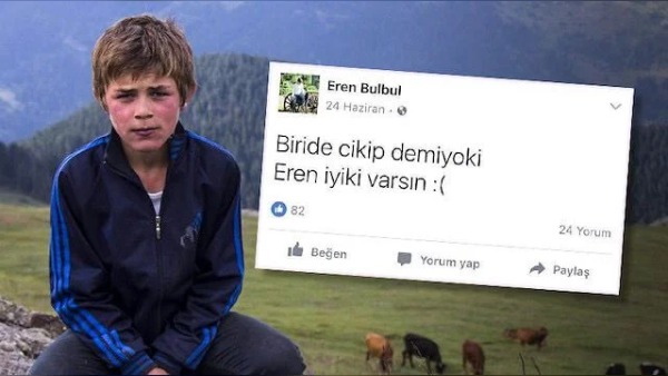 24 Haziran paylaşımı 9 yıl sonra: “İyi ki varsın Eren” anması