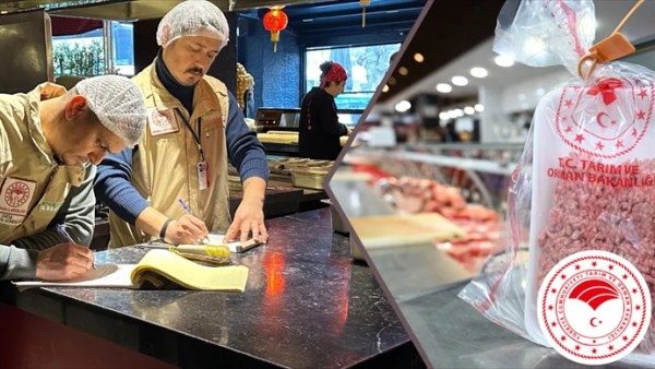 Haziranda 127 bin gıda denetimi: 242,8 milyon lira ceza, 32 işletme hakkında suç duyurusu